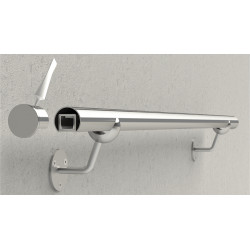 Led madlo ø 42.4mm, L-2000mm, brúsená nerez AISI304 Led madlo ø 42.4mm, L-2000mm, brúsená nerez AISI304